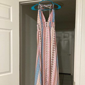 Lulus Maxin' Relaxin' Multi Print Maxi Dress